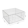 ISO Factory Iron Wire Mesh Galvanized Welded Gabion Basket for Garden Fence